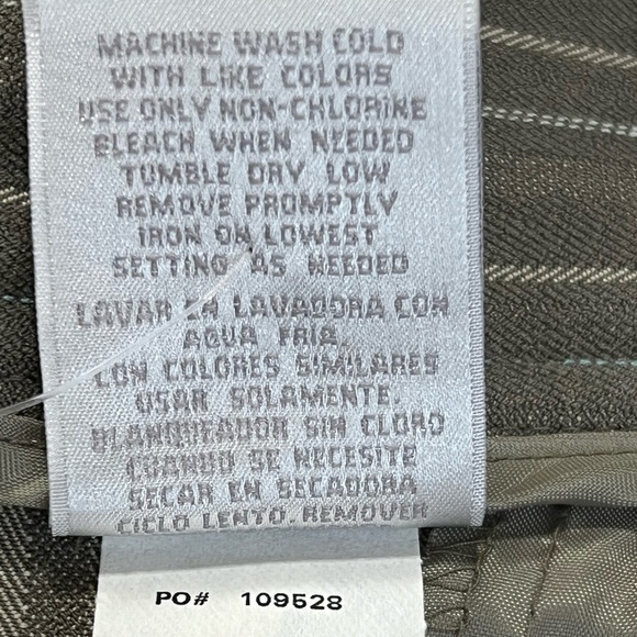 Worthington Basil Stripe Marilyn Fit Trousers Size 18 - Picture 10 of 11